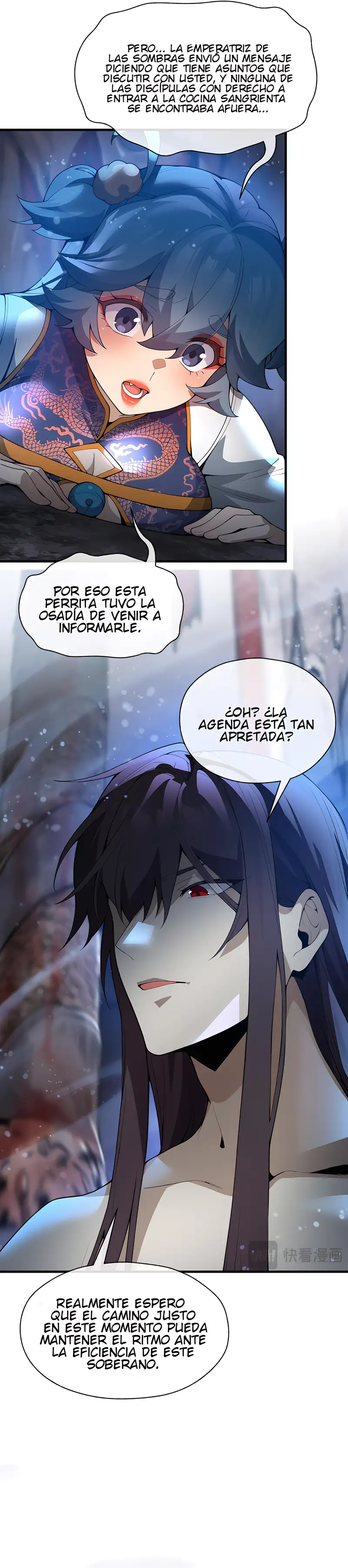 ¡Yo, el Señor Demonio, estoy siendo el objetivo de mis discípulas! Capitulo 132 página 14