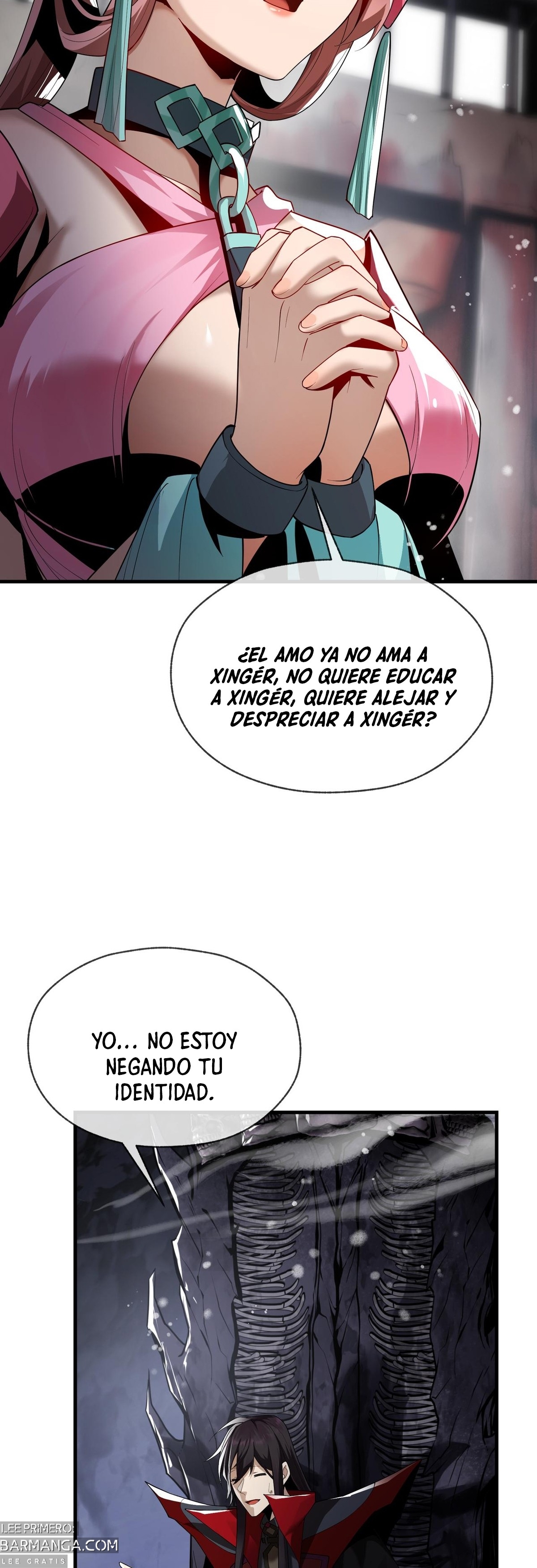 ¡Yo, el Señor Demonio, estoy siendo el objetivo de mis discípulas! Capitulo 16 página 37