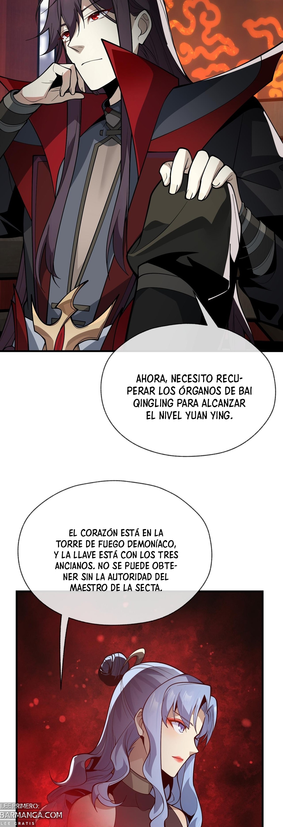 ¡Yo, el Señor Demonio, estoy siendo el objetivo de mis discípulas! Capitulo 20 página 4