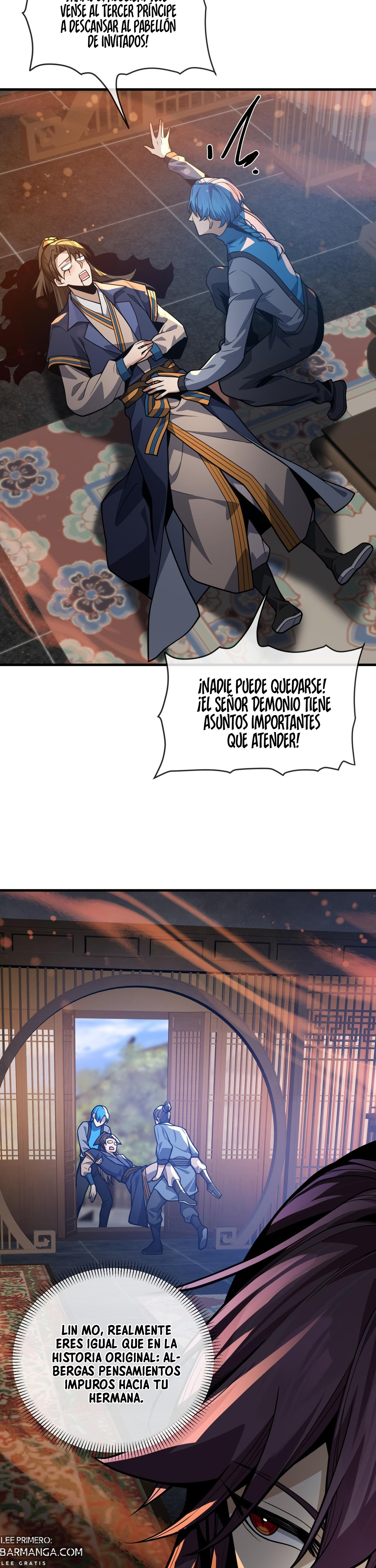 ¡Yo, el Señor Demonio, estoy siendo el objetivo de mis discípulas! Capitulo 77 página 24