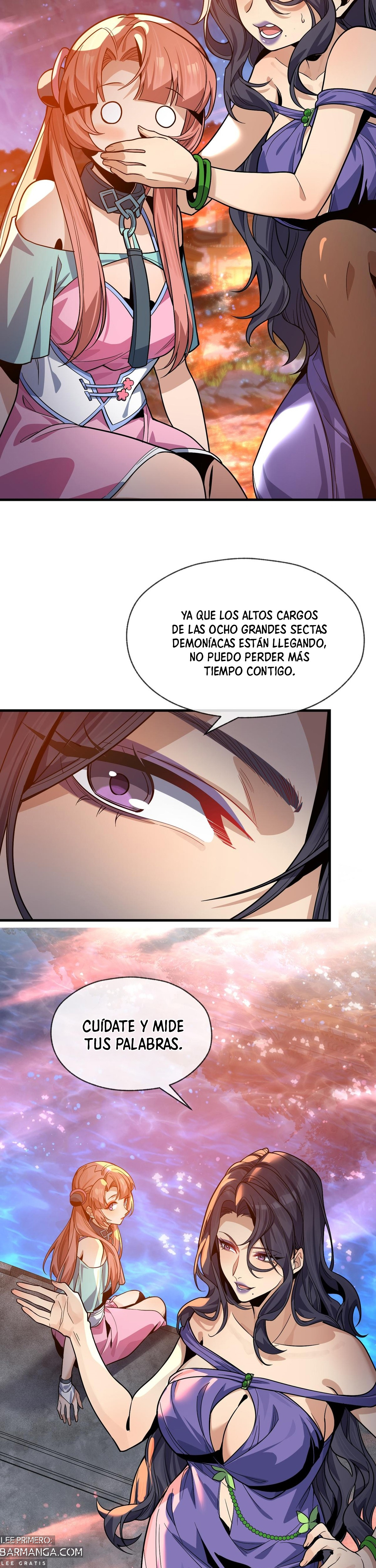 ¡Yo, el Señor Demonio, estoy siendo el objetivo de mis discípulas! Capitulo 78 página 9