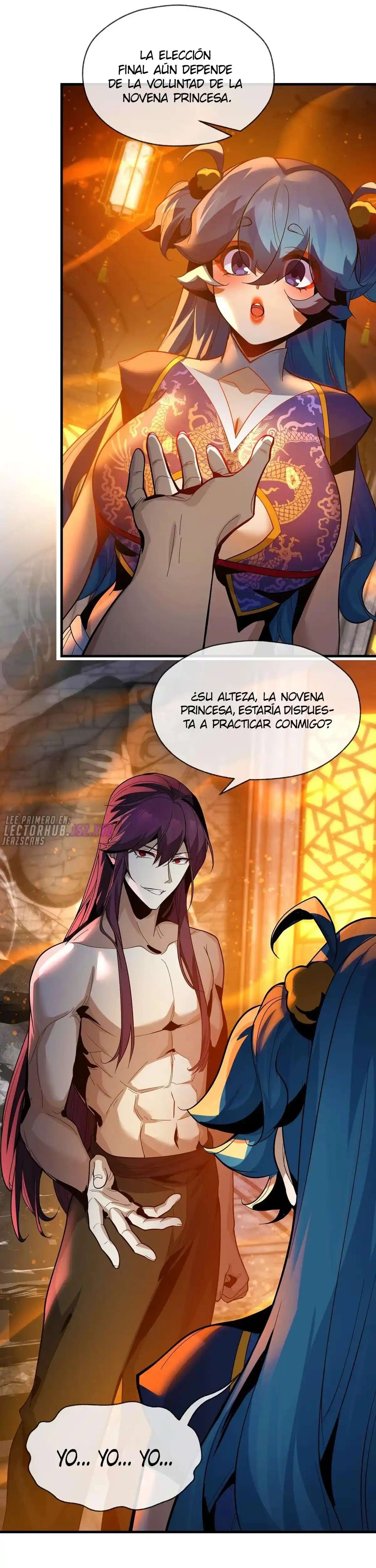 ¡Yo, el Señor Demonio, estoy siendo el objetivo de mis discípulas! Capitulo 107 página 23