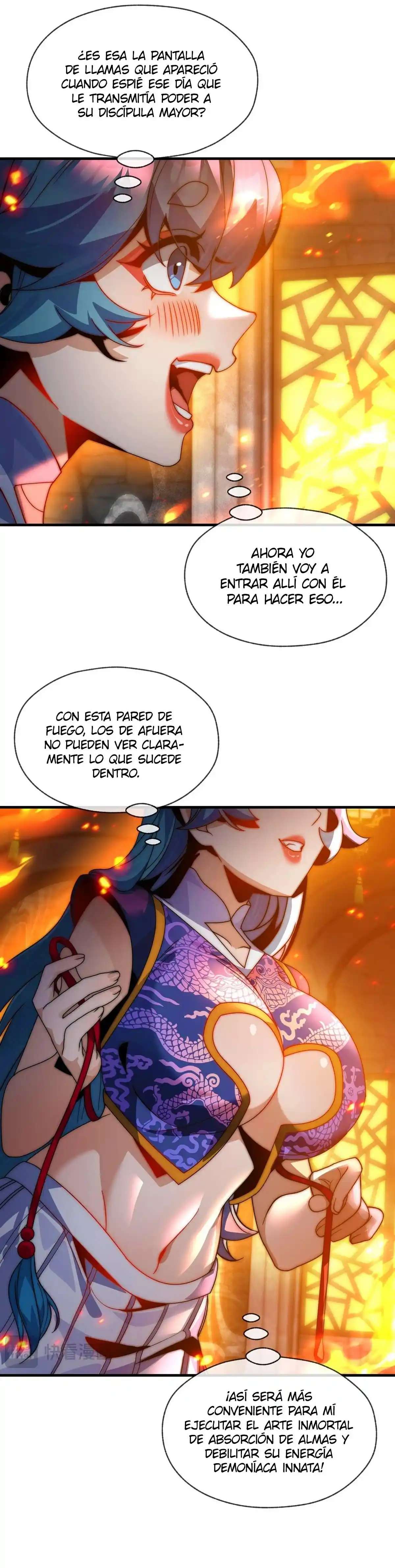 ¡Yo, el Señor Demonio, estoy siendo el objetivo de mis discípulas! Capitulo 107 página 27