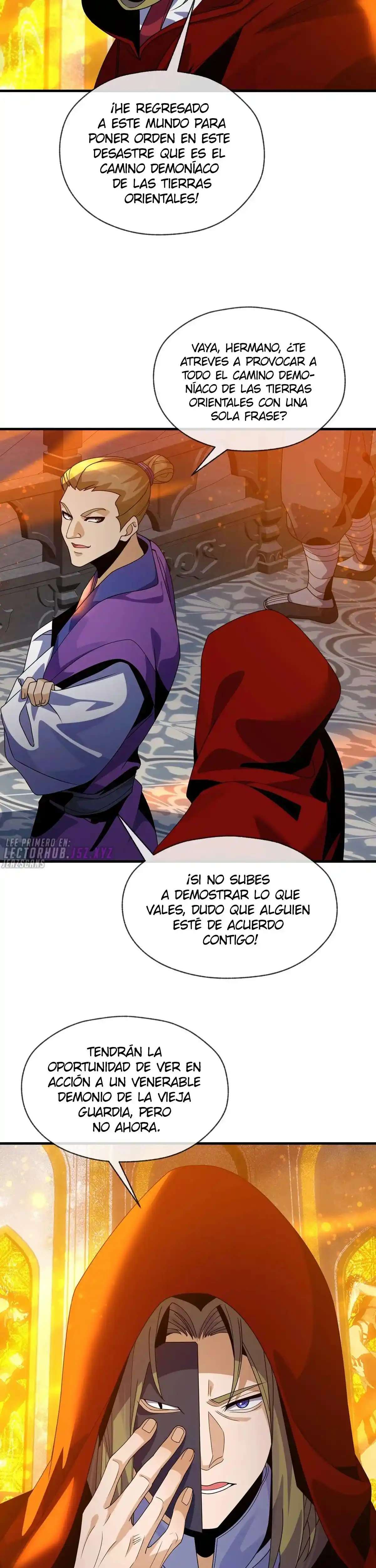 ¡Yo, el Señor Demonio, estoy siendo el objetivo de mis discípulas! Capitulo 109 página 21