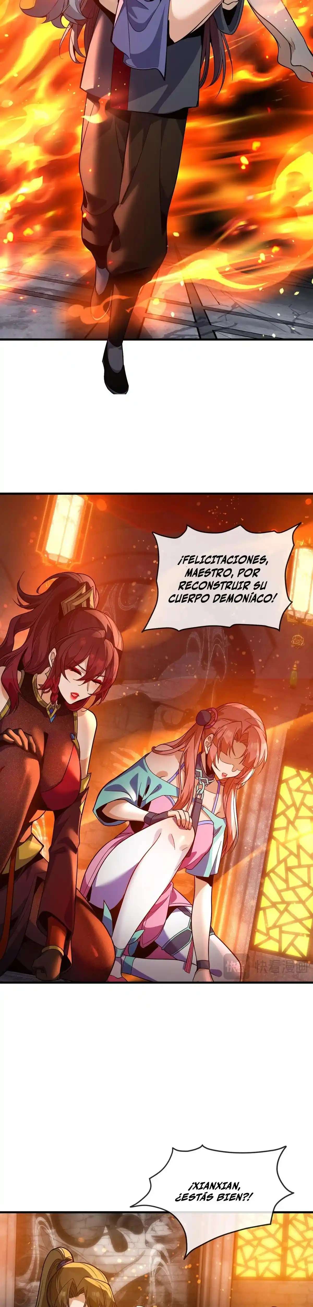¡Yo, el Señor Demonio, estoy siendo el objetivo de mis discípulas! Capitulo 108 página 25