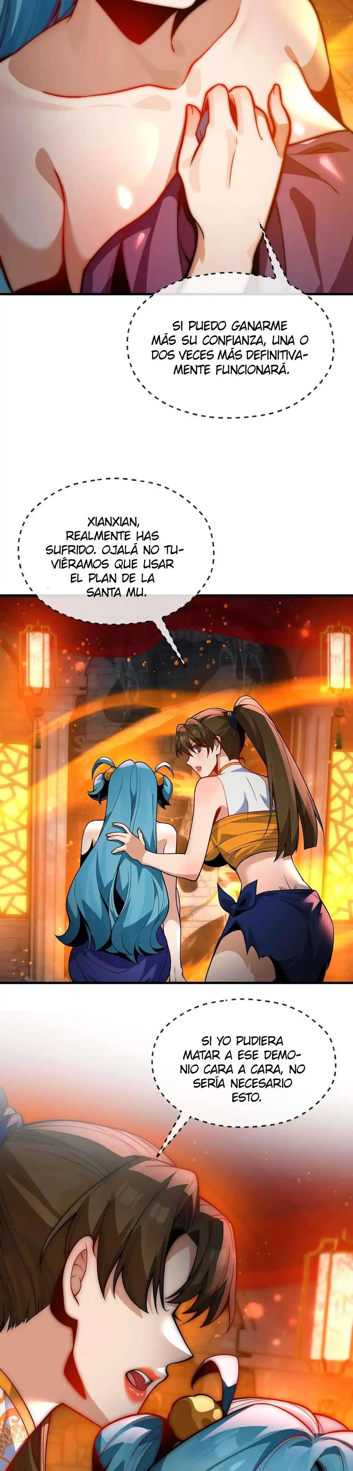 ¡Yo, el Señor Demonio, estoy siendo el objetivo de mis discípulas! Capitulo 108 página 27