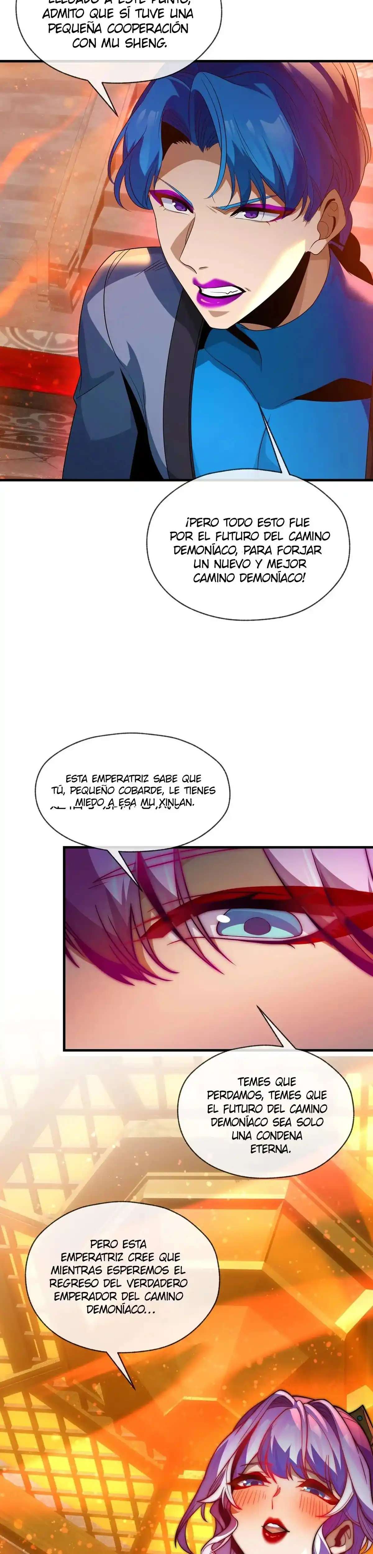 ¡Yo, el Señor Demonio, estoy siendo el objetivo de mis discípulas! Capitulo 110 página 25