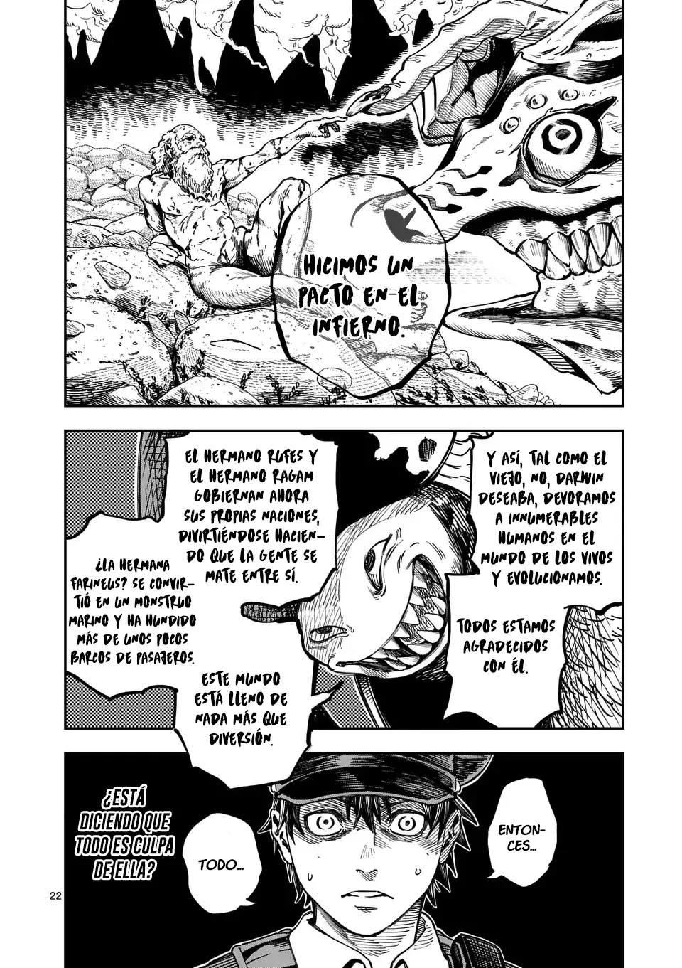 Darwin No Taizai Capitulo 1: Ofrenda página 23