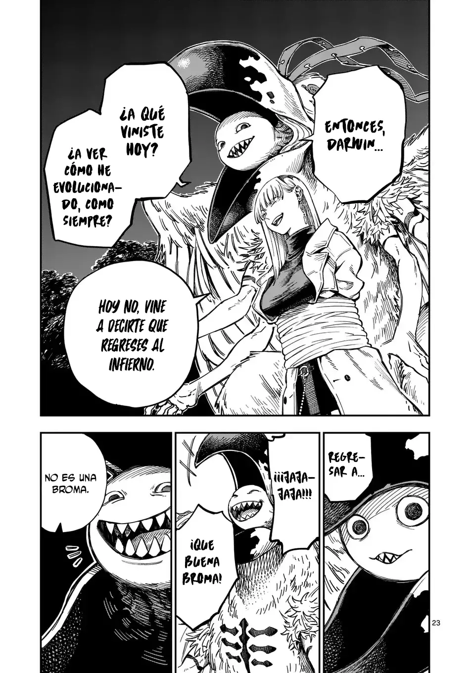 Darwin No Taizai Capitulo 1: Ofrenda página 24