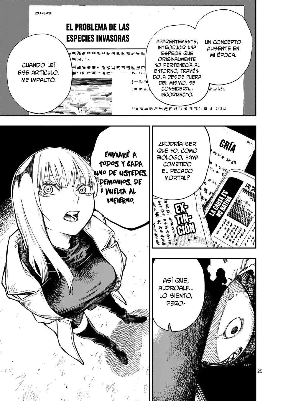Darwin No Taizai Capitulo 1: Ofrenda página 26