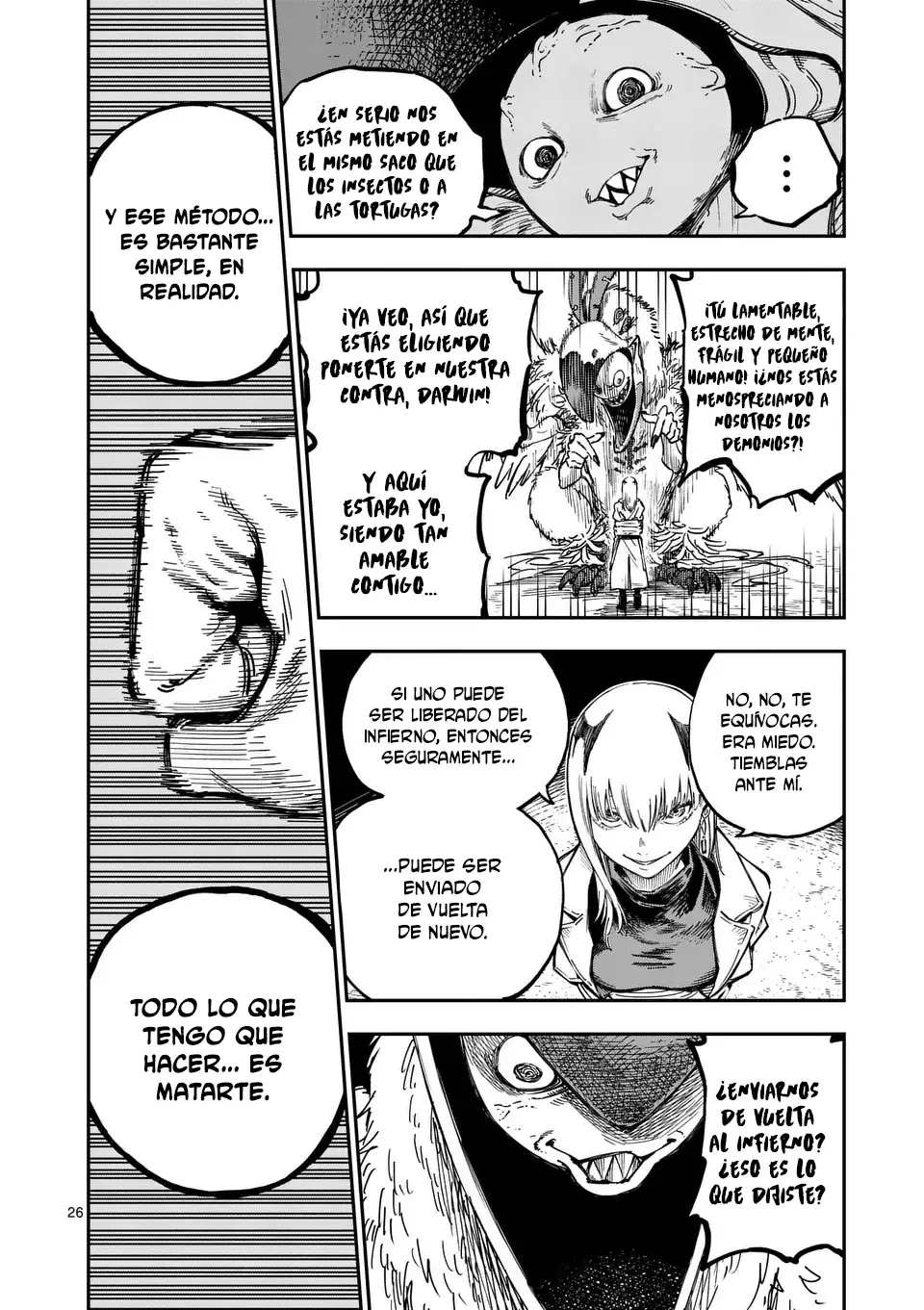 Darwin No Taizai Capitulo 1: Ofrenda página 27