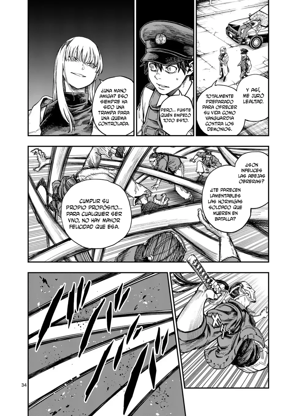 Darwin No Taizai Capitulo 1: Ofrenda página 35
