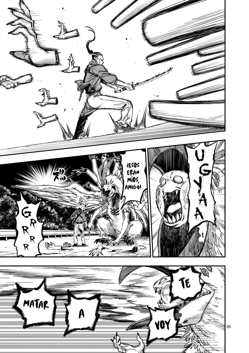 Darwin No Taizai Capitulo 1: Ofrenda página 36