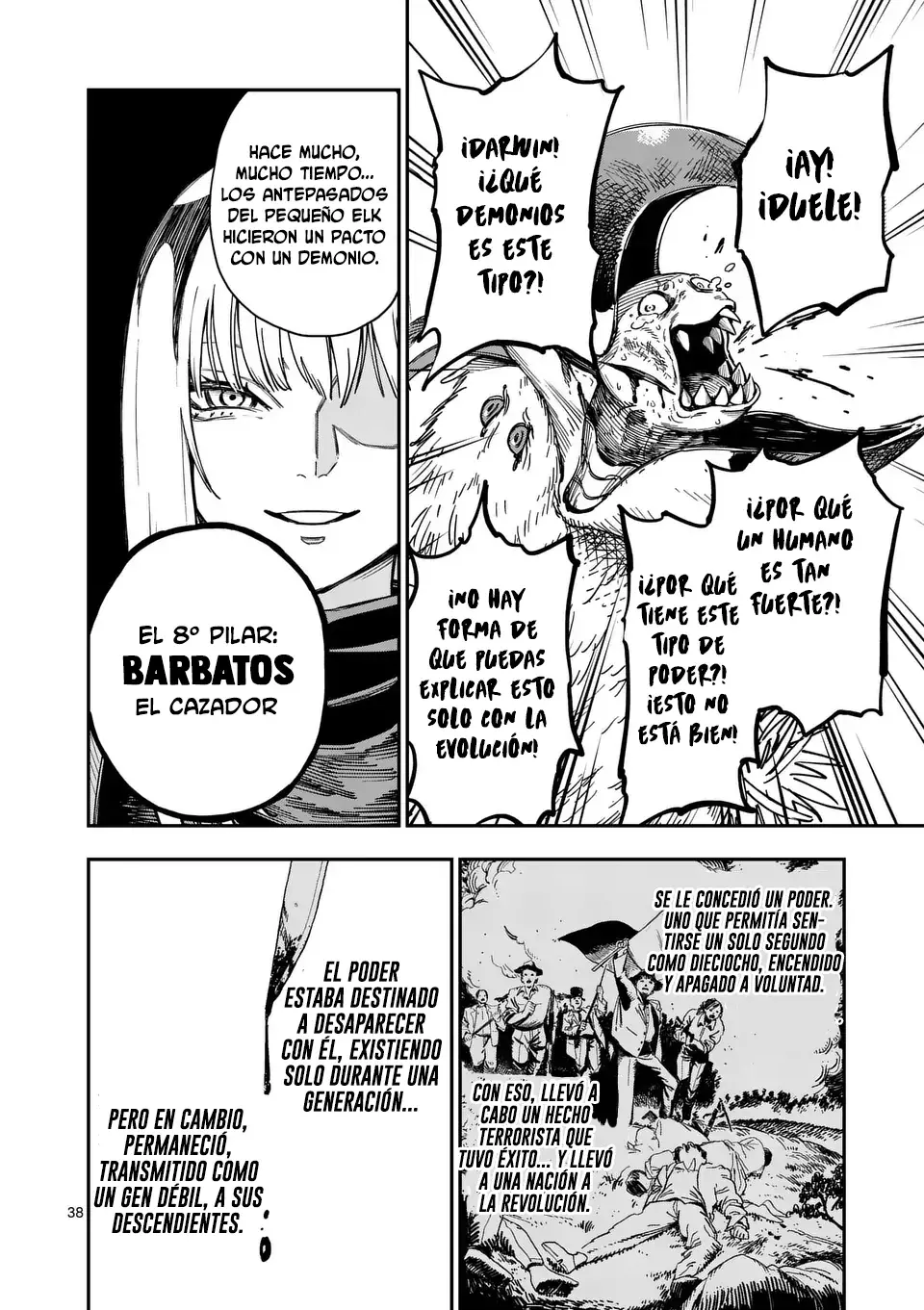 Darwin No Taizai Capitulo 1: Ofrenda página 39