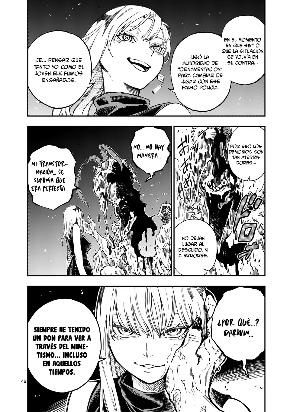 Darwin No Taizai Capitulo 1: Ofrenda página 47