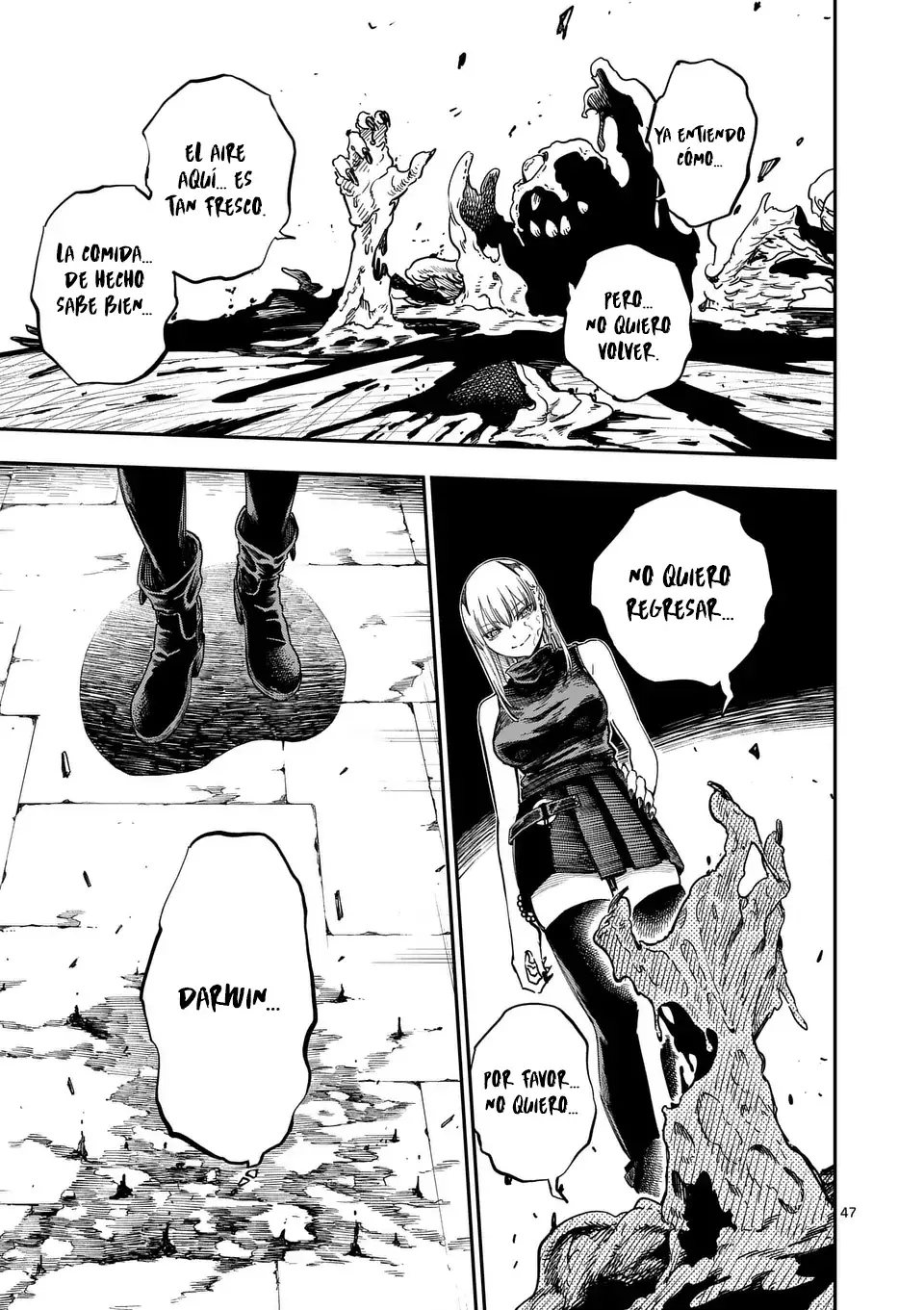 Darwin No Taizai Capitulo 1: Ofrenda página 48