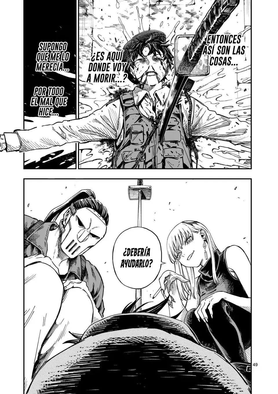 Darwin No Taizai Capitulo 1: Ofrenda página 50