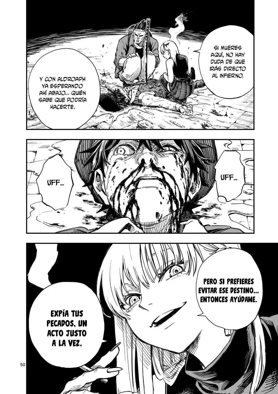 Darwin No Taizai Capitulo 1: Ofrenda página 51