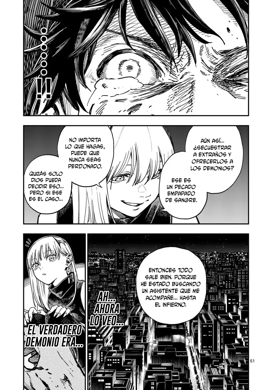 Darwin No Taizai Capitulo 1: Ofrenda página 52