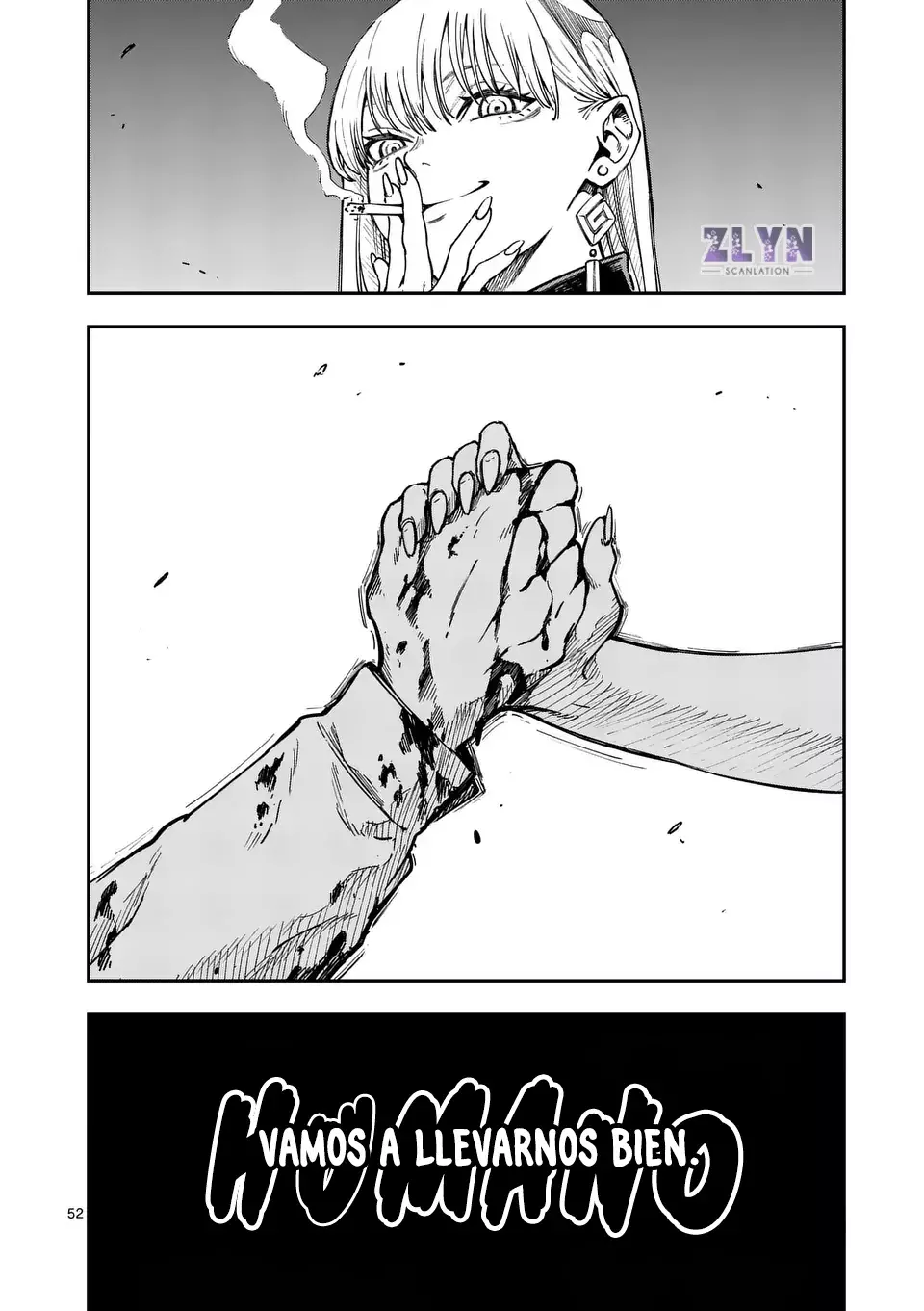 Darwin No Taizai Capitulo 1: Ofrenda página 53