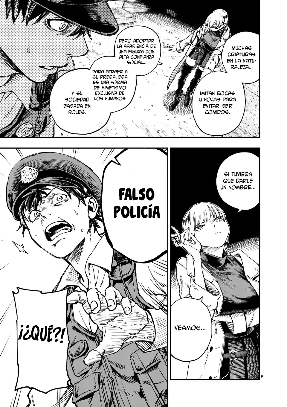 Darwin No Taizai Capitulo 1: Ofrenda página 6