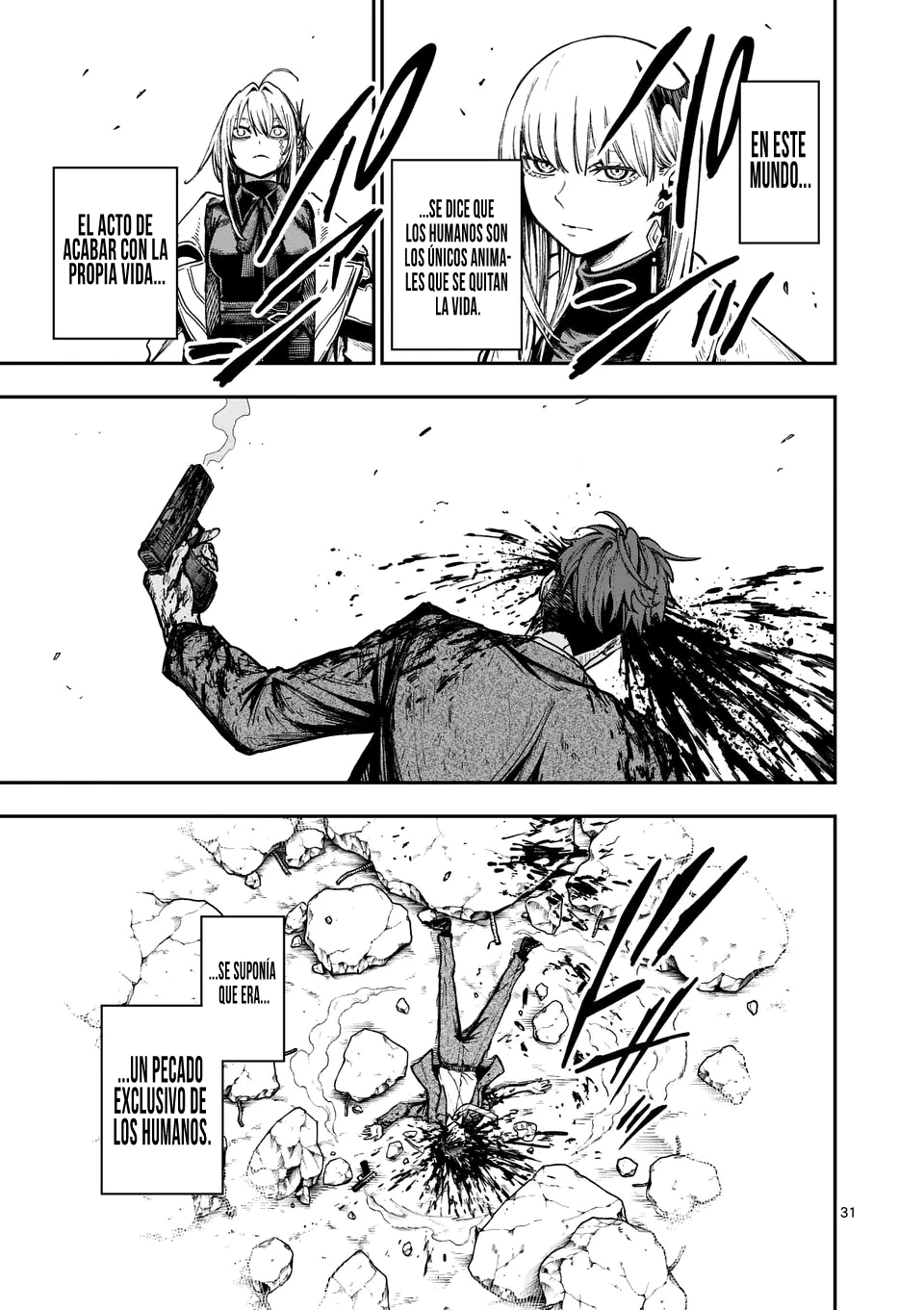 Darwin No Taizai Capitulo 14 página 32