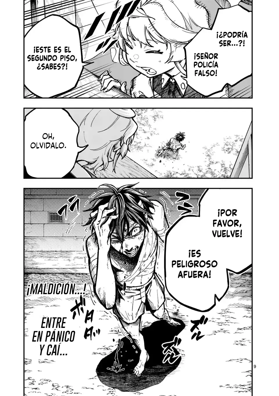 Darwin No Taizai Capitulo 2: Escape página 10