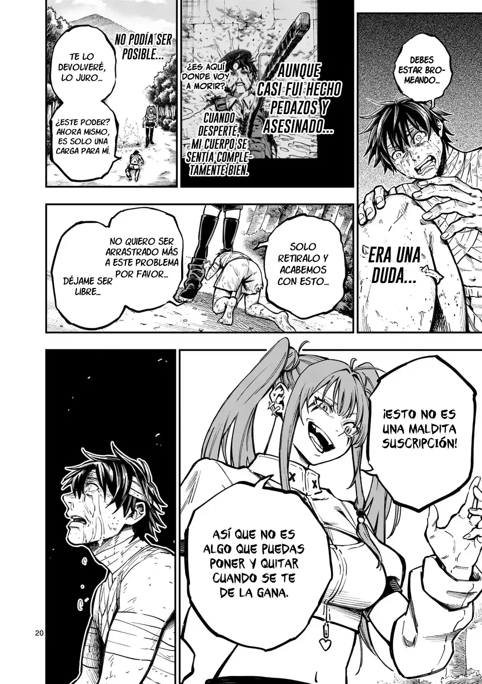 Darwin No Taizai Capitulo 2: Escape página 21