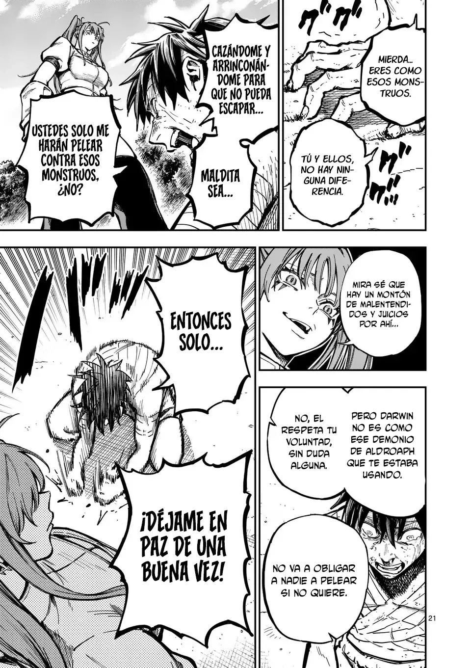 Darwin No Taizai Capitulo 2: Escape página 22