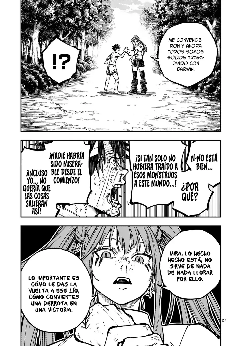 Darwin No Taizai Capitulo 2: Escape página 28