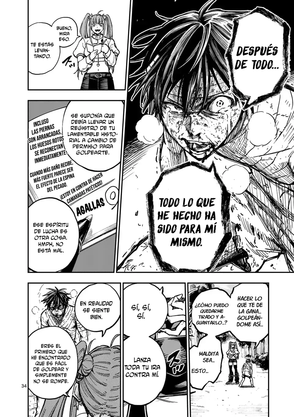 Darwin No Taizai Capitulo 2: Escape página 35