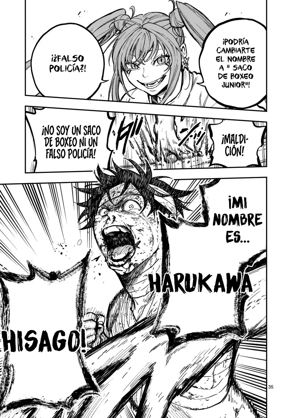 Darwin No Taizai Capitulo 2: Escape página 36