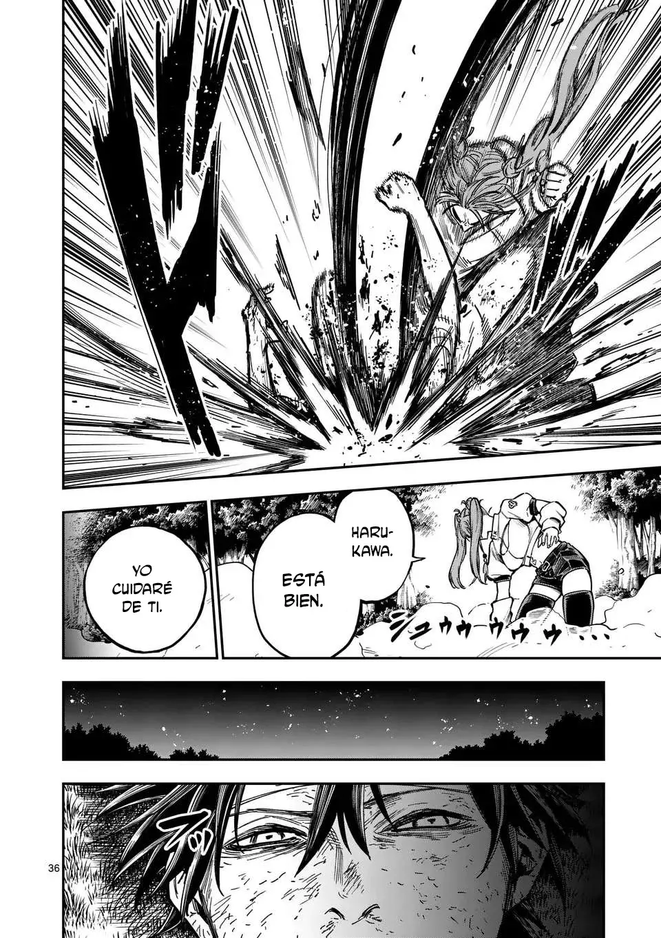 Darwin No Taizai Capitulo 2: Escape página 37