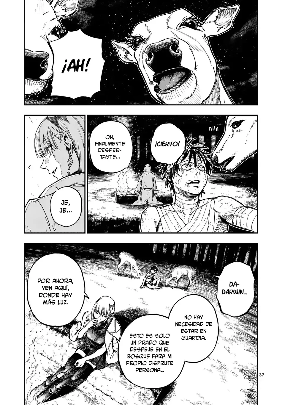 Darwin No Taizai Capitulo 2: Escape página 38
