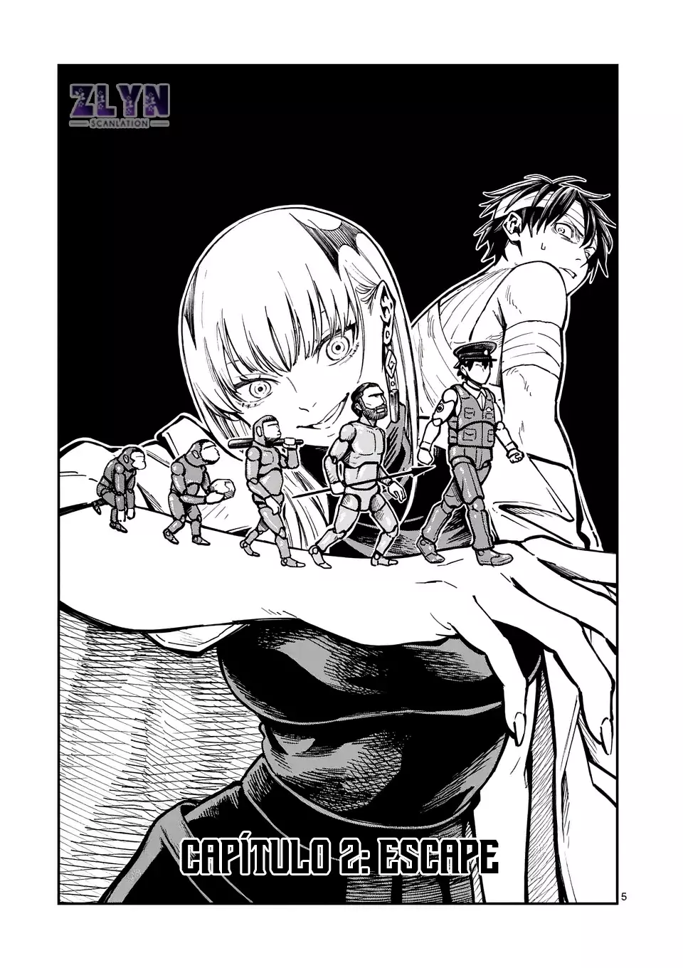 Darwin No Taizai Capitulo 2: Escape página 6