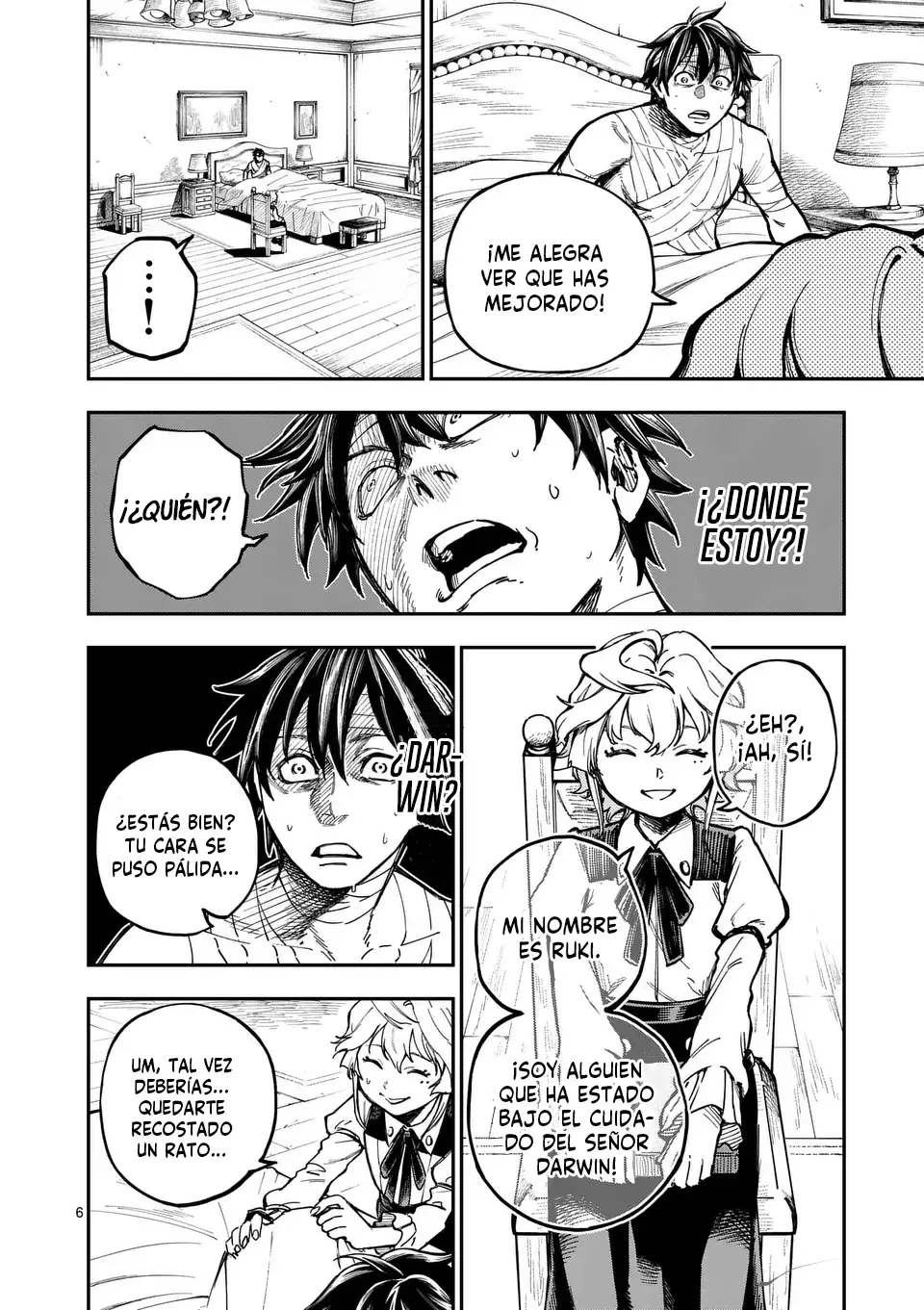 Darwin No Taizai Capitulo 2: Escape página 7