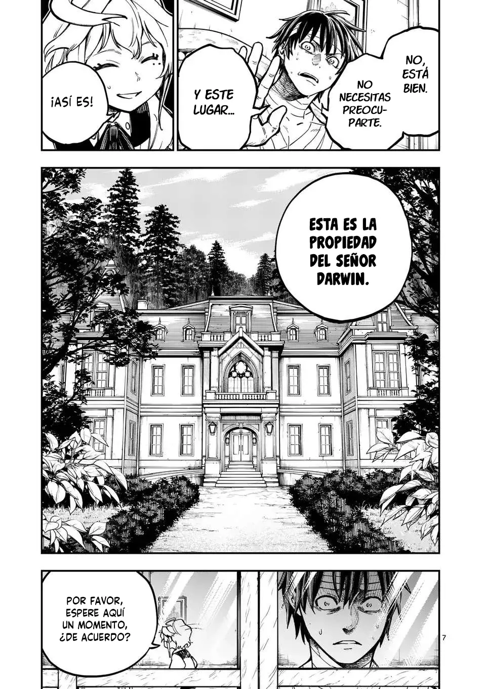 Darwin No Taizai Capitulo 2: Escape página 8