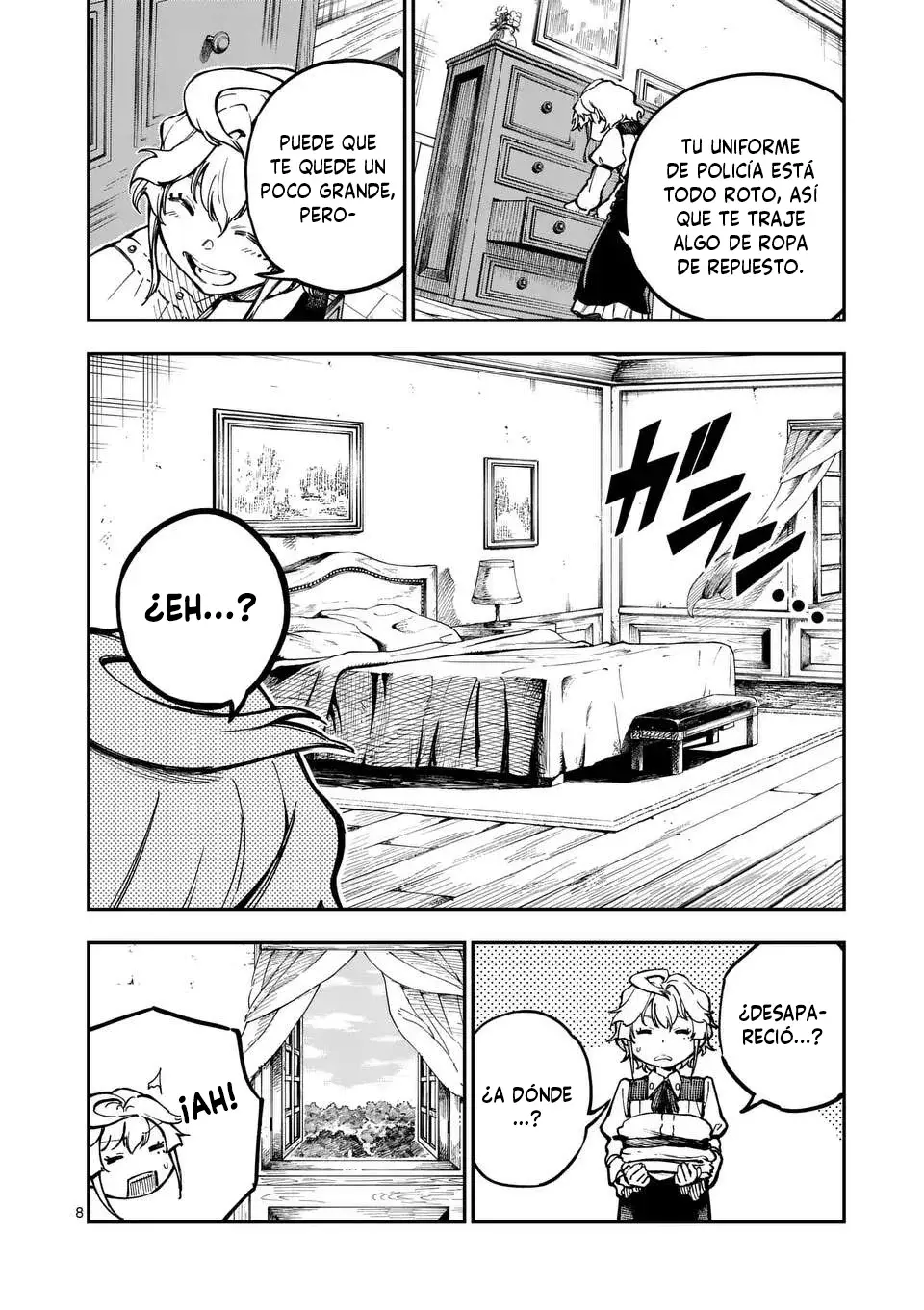 Darwin No Taizai Capitulo 2: Escape página 9
