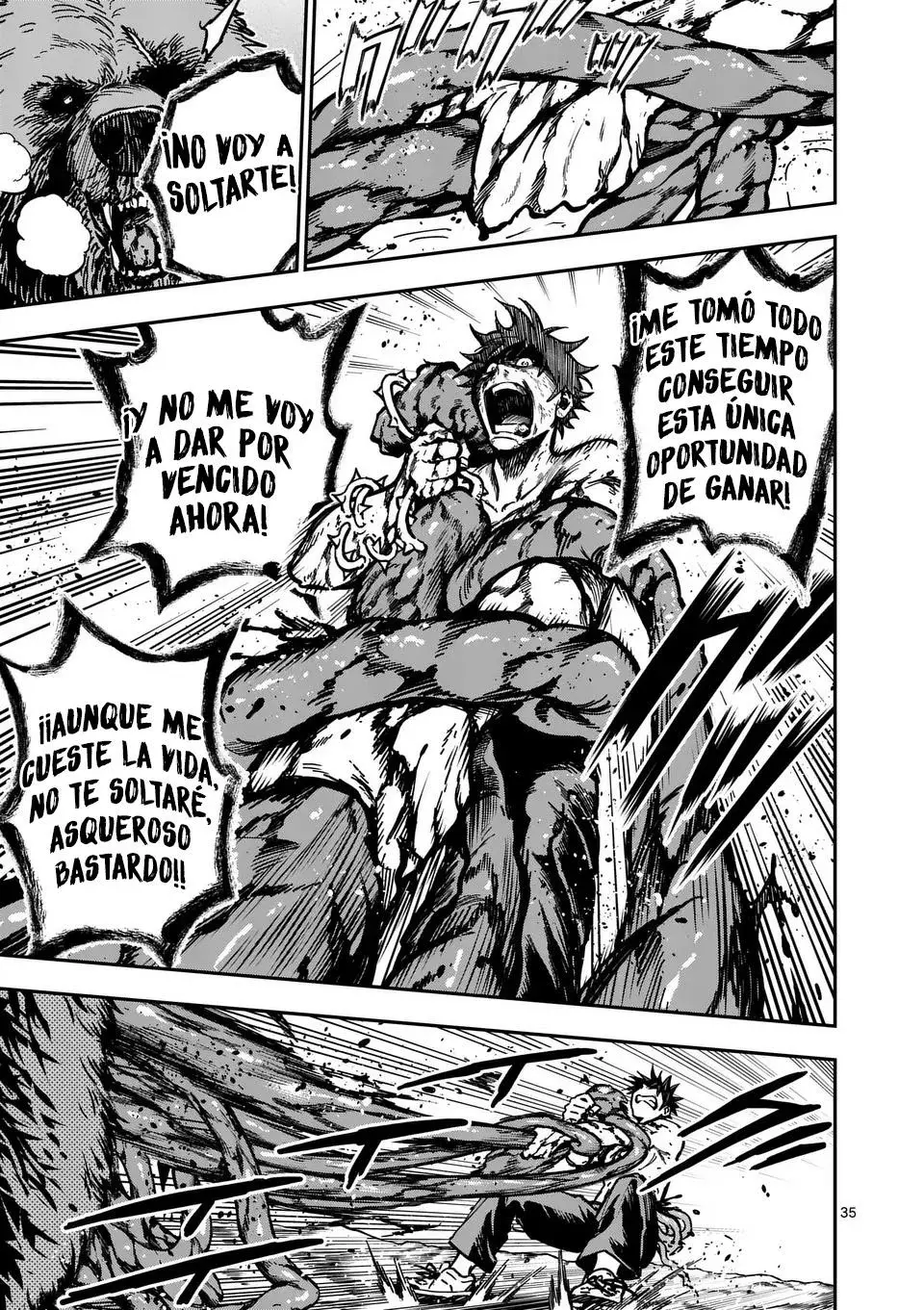 Darwin No Taizai Capitulo 3: Es mi corazón, ¿no? página 36