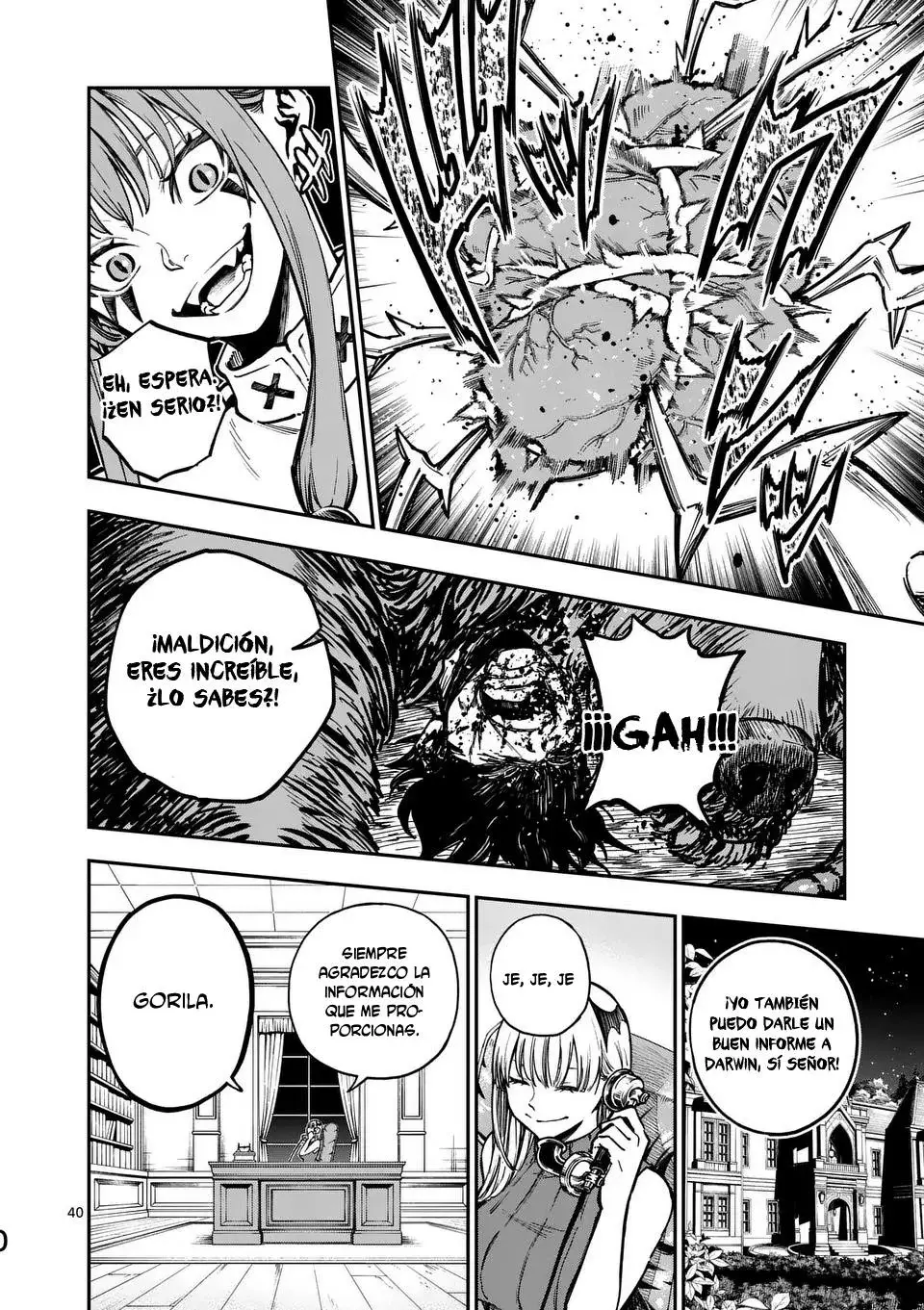Darwin No Taizai Capitulo 3: Es mi corazón, ¿no? página 41