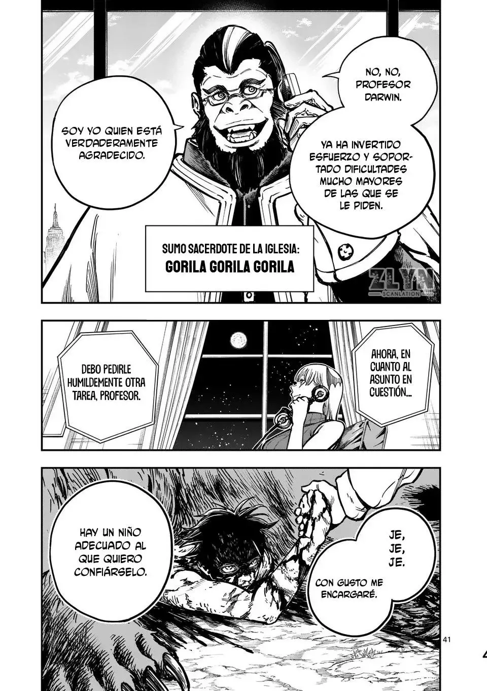 Darwin No Taizai Capitulo 3: Es mi corazón, ¿no? página 42