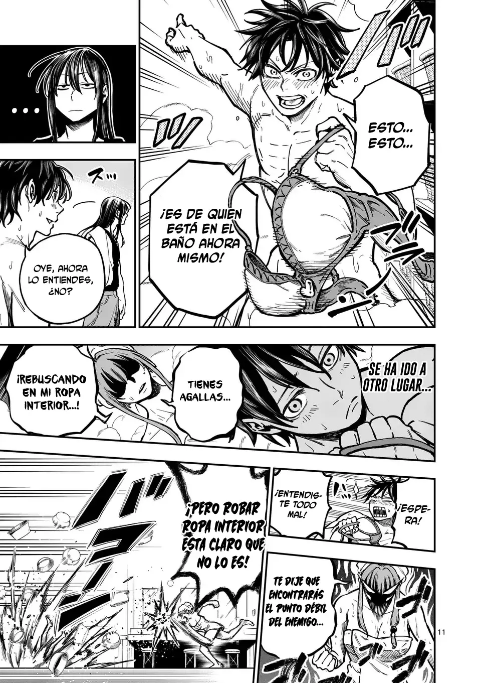 Darwin No Taizai Capitulo 4: Una noche maravillosa para ti página 12