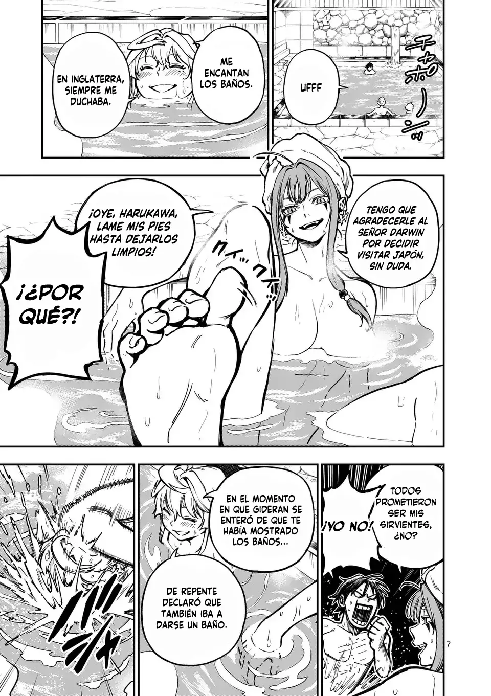 Darwin No Taizai Capitulo 4: Una noche maravillosa para ti página 8
