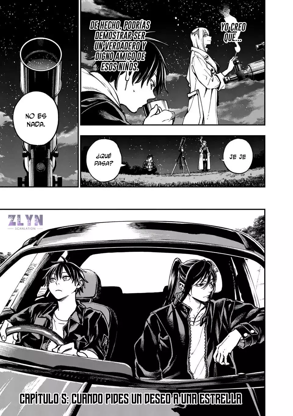 Darwin No Taizai Capitulo 5: Cuando pides un deseo a una estrella página 4