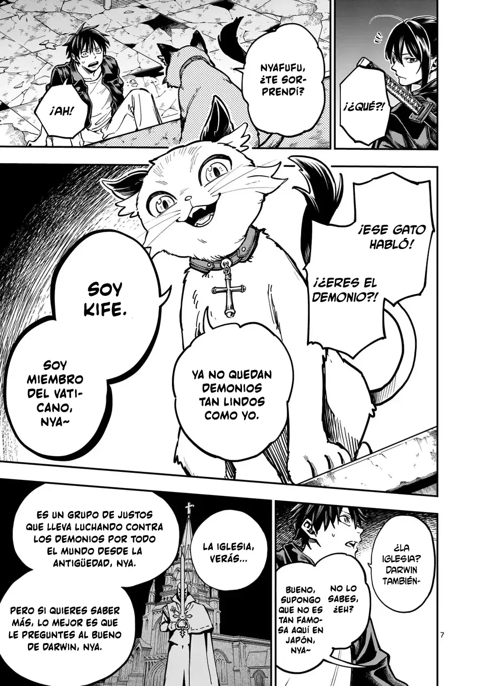 Darwin No Taizai Capitulo 5: Cuando pides un deseo a una estrella página 8