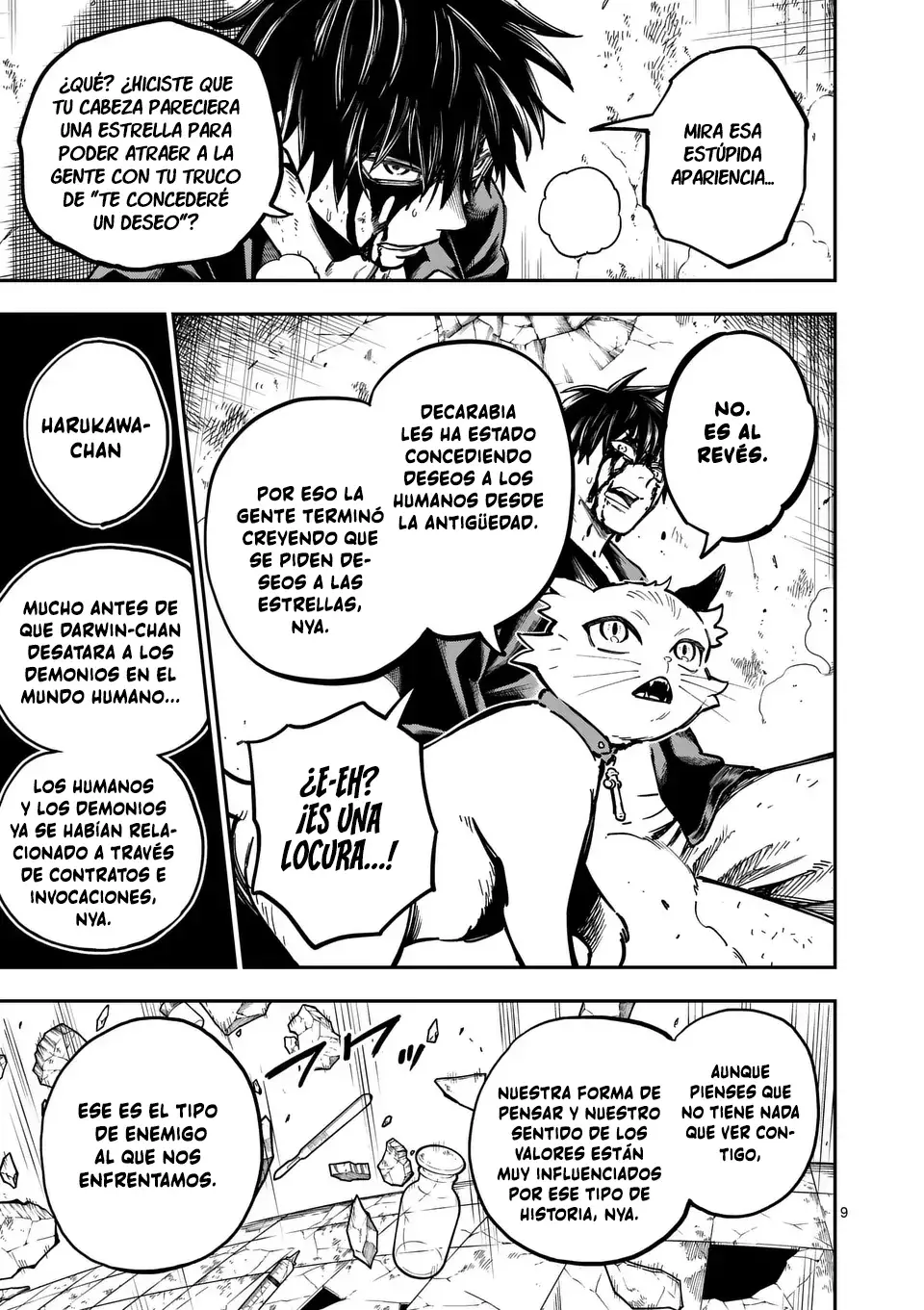 Darwin No Taizai Capitulo 6: Hormigas soldado página 10