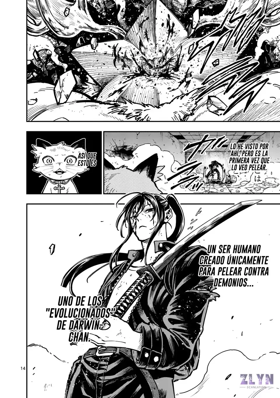 Darwin No Taizai Capitulo 6: Hormigas soldado página 15