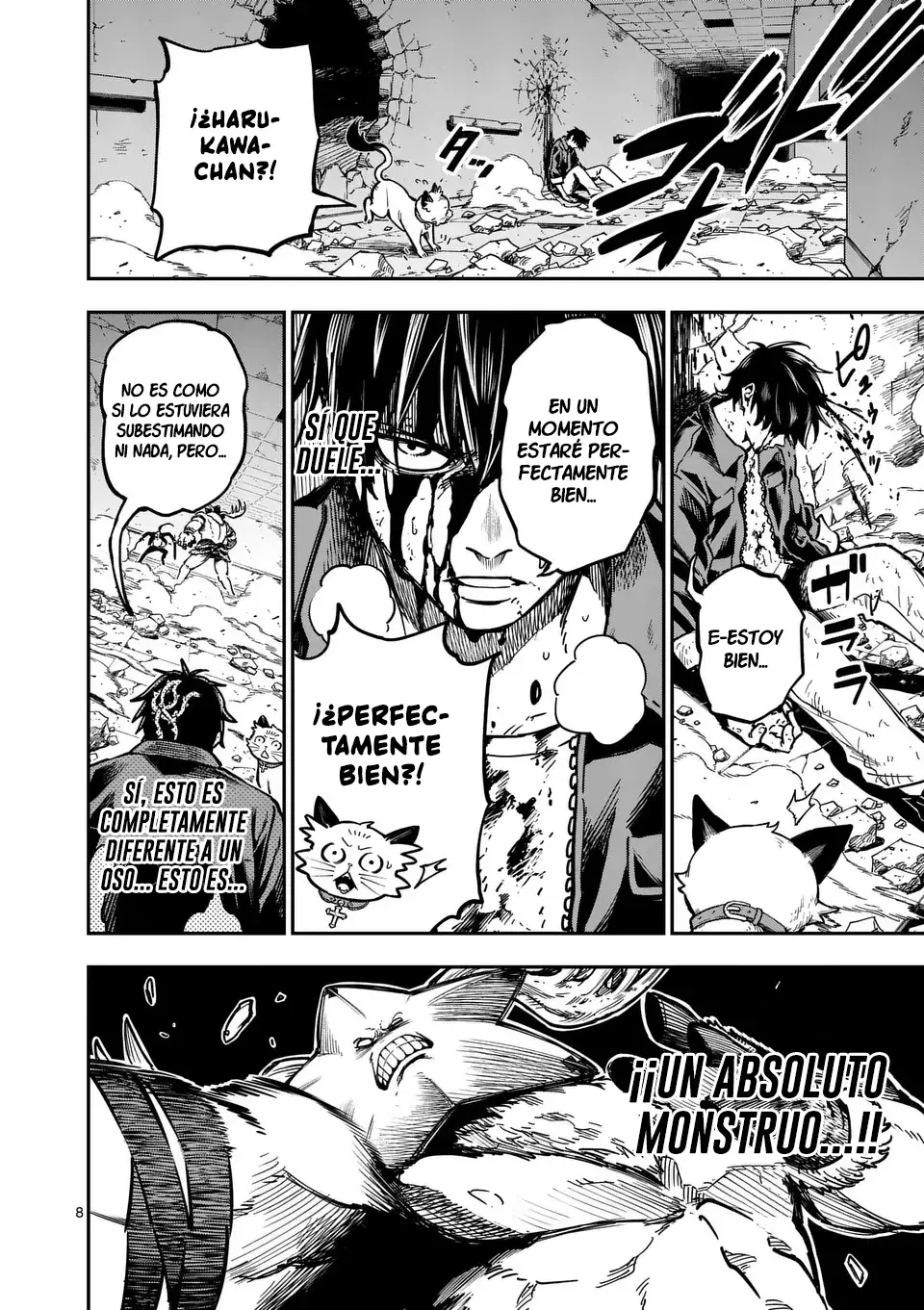 Darwin No Taizai Capitulo 6: Hormigas soldado página 9