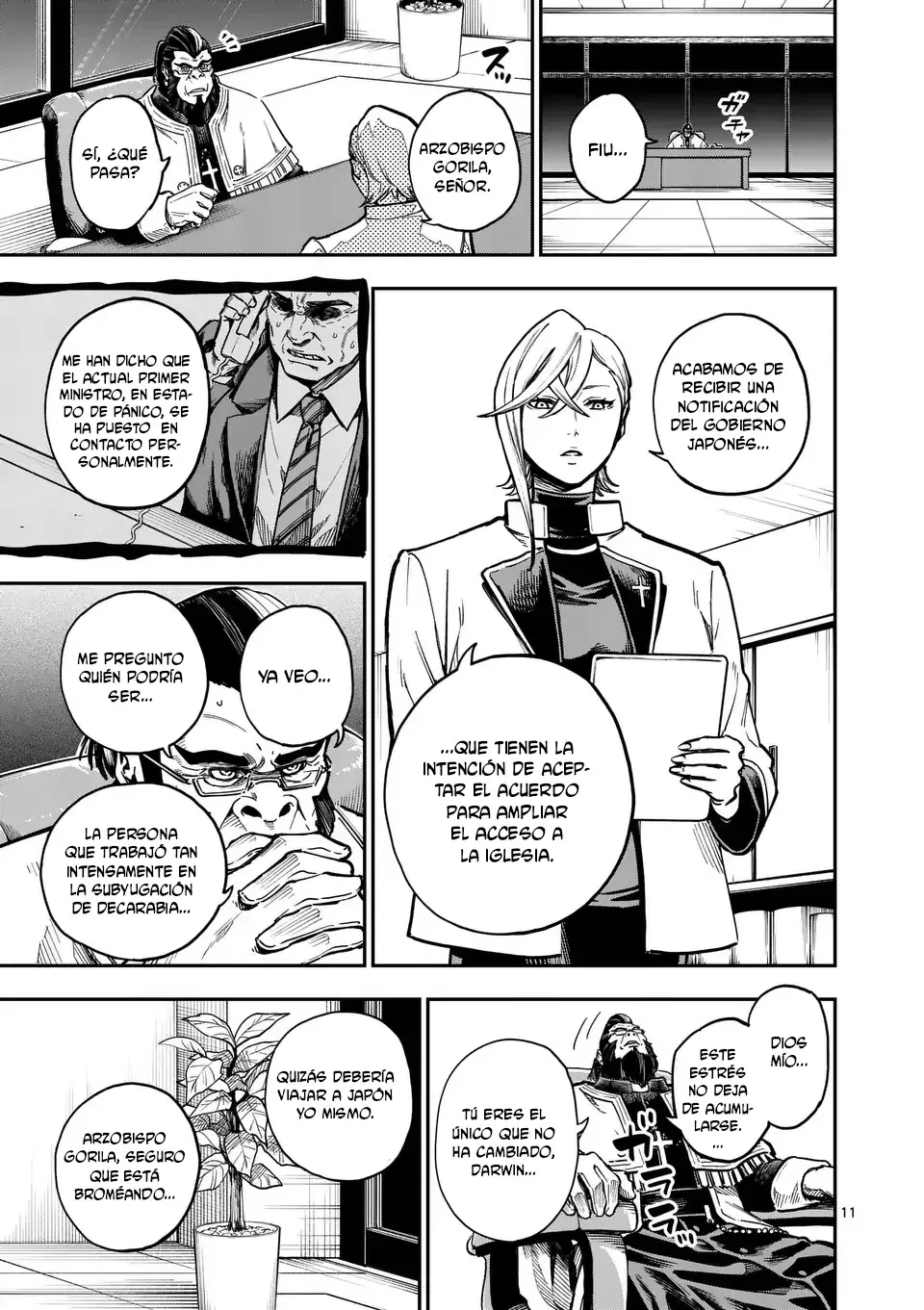 Darwin No Taizai Capitulo 8: En qué depositas tu fe página 13
