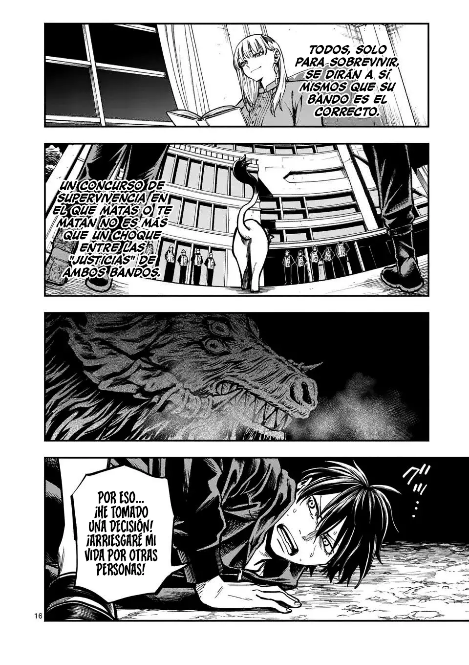 Darwin No Taizai Capitulo 8: En qué depositas tu fe página 18